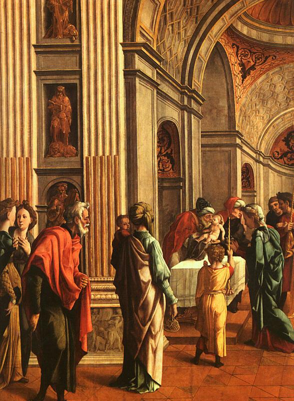 Jan van Scorel The Presentation in the Temple oil painting image
